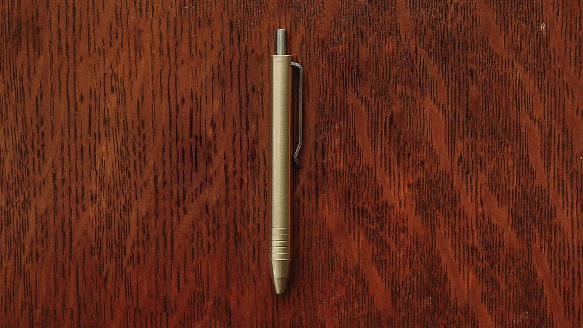 Titanium Black Mini Click Pen Pack of 2 C98563