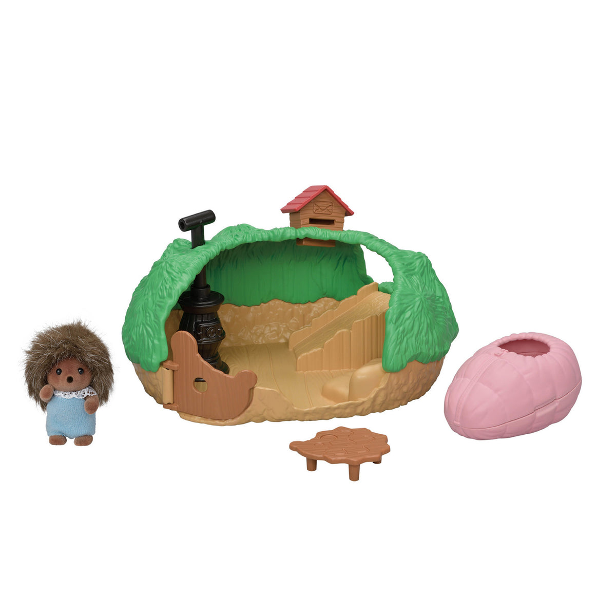 Baby Hedgehog Hideout Dollhouse Playset B9527