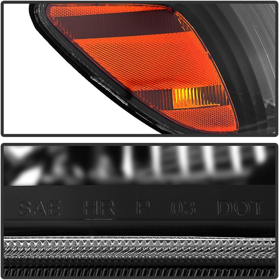 Black Headlights with Corner Lamps N30896
