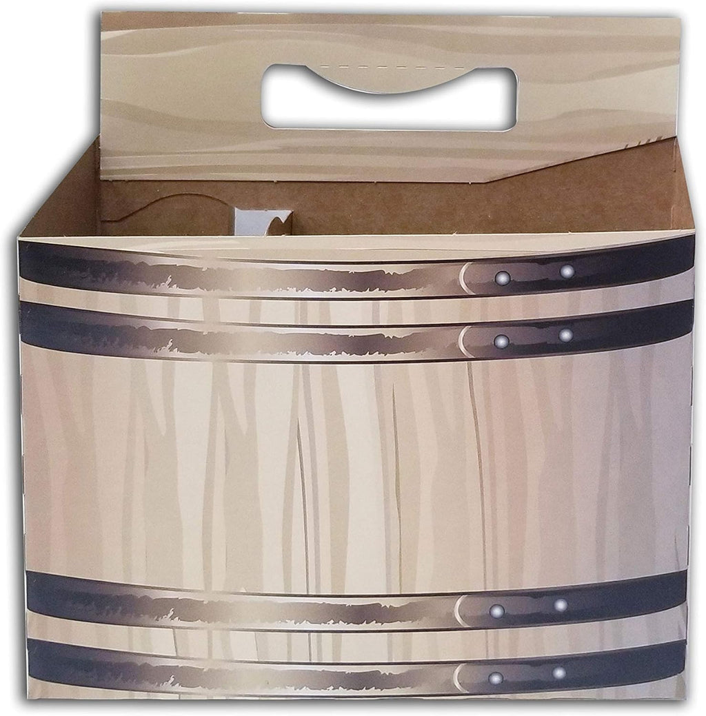 Beer Bottle Holder Cardboard Holds 6 Pack O854205