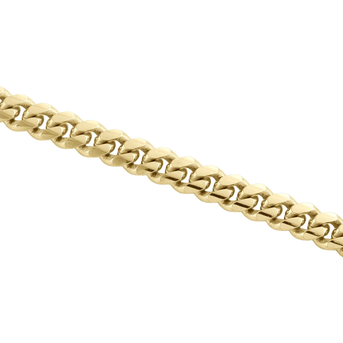10K Yellow Gold Solid Miami Cuban Link Chain Necklace 30 Inch K6702