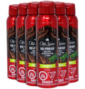 Body Spray with Mint, 4.15 Ounce Pack of 6 V374000