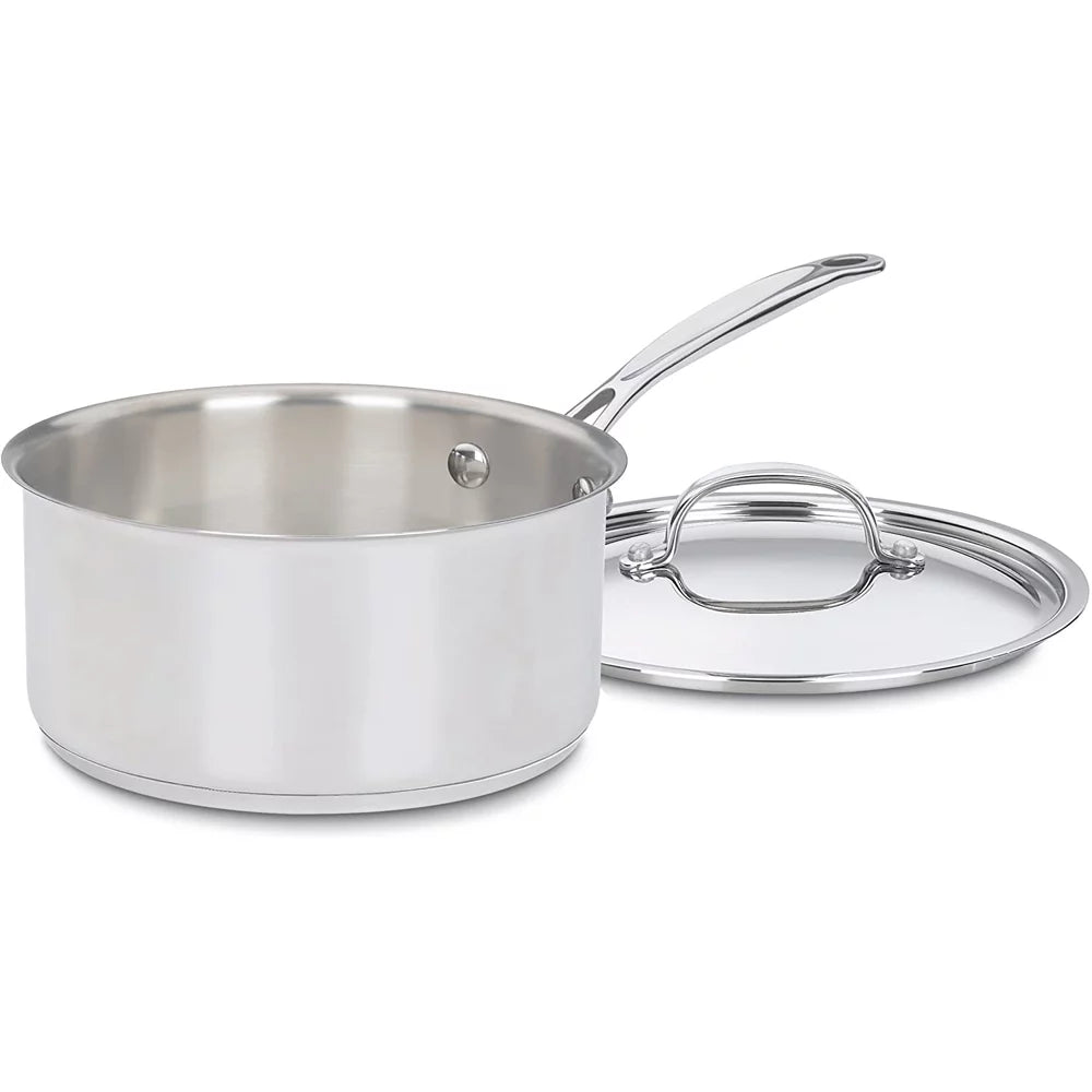 7-Piece Stainless Steel Cookware Set with Wall Mounted Rack G92082