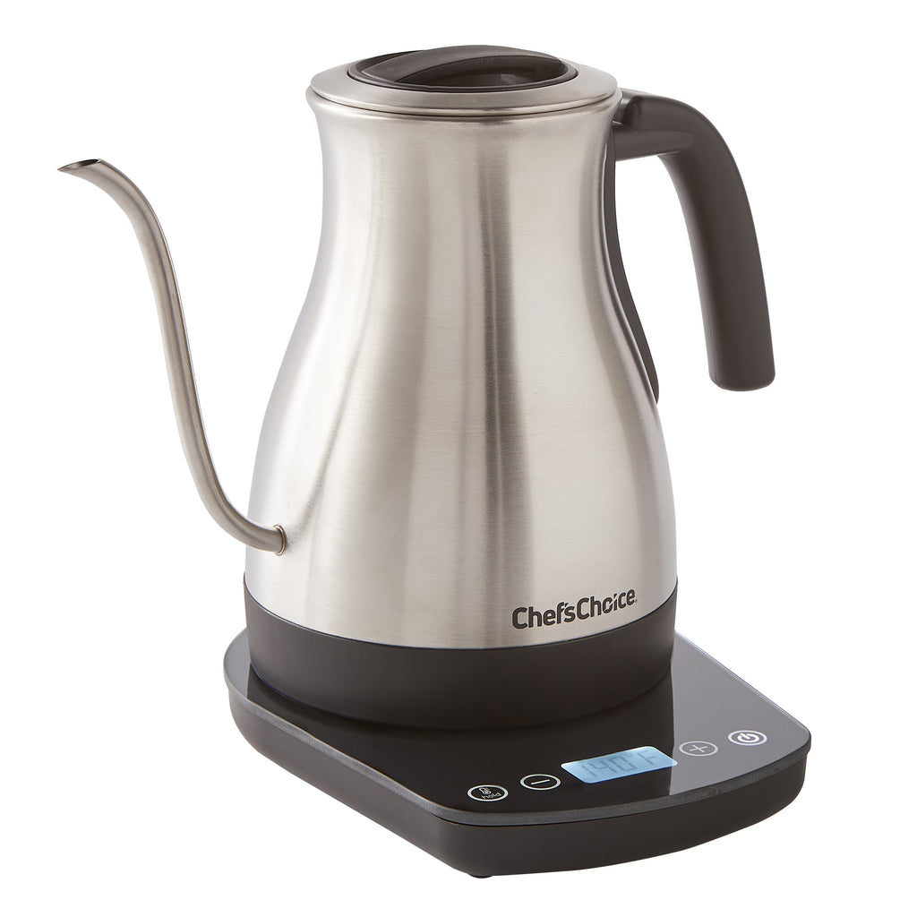 Digital Electric Gooseneck Kettle Brushed Stainless Steel L288082