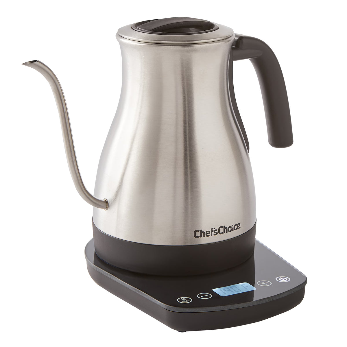 Digital Electric Gooseneck Kettle Brushed Stainless Steel L288082