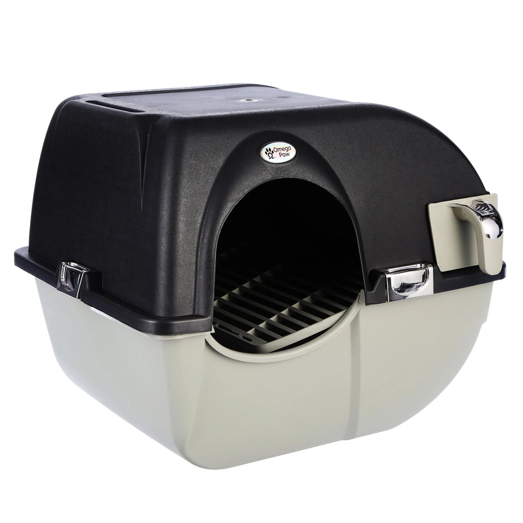 Black Self-Cleaning Litter Box B9778