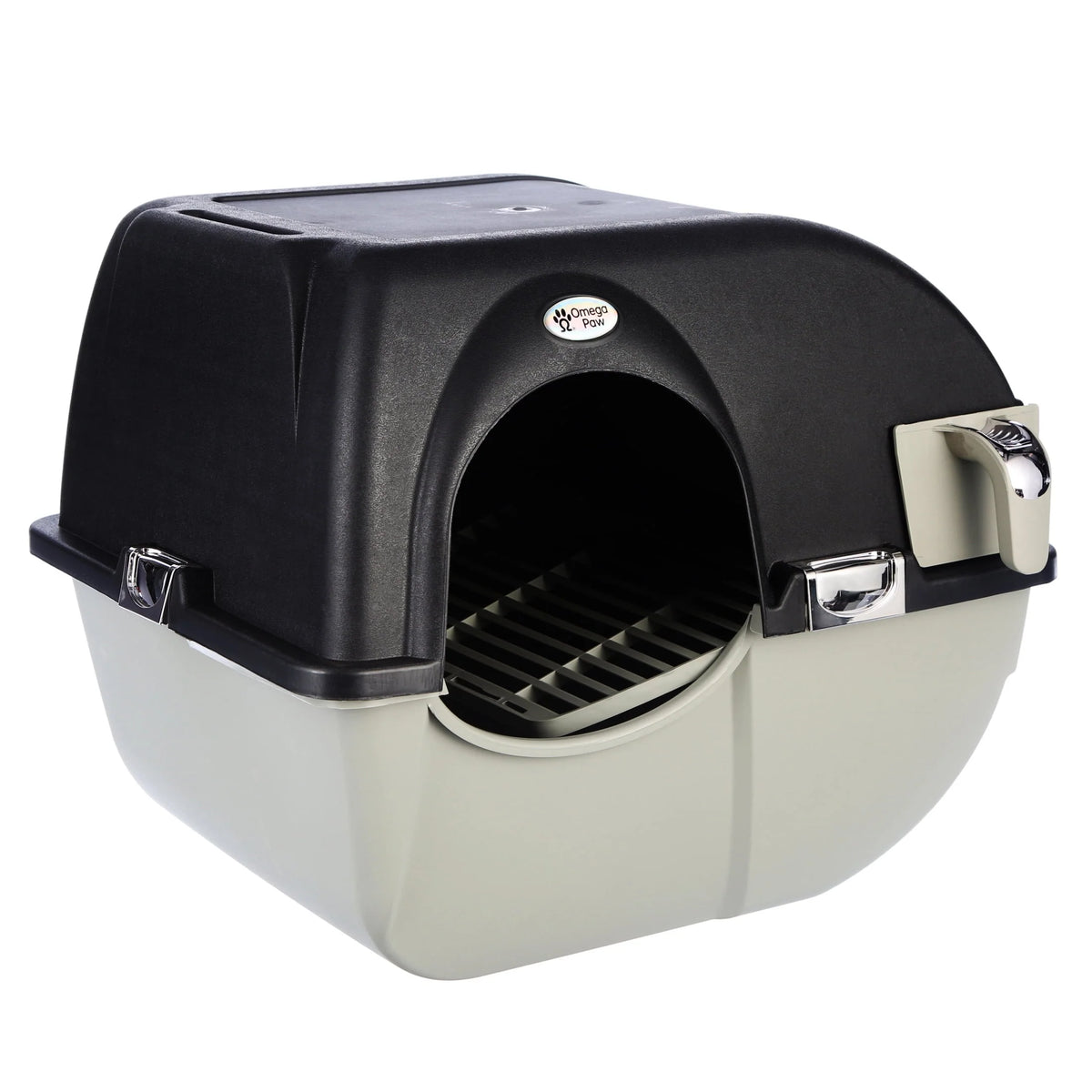 Black Self-Cleaning Litter Box B9778