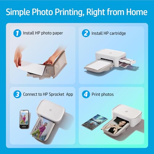 118 Sheets + 3 Cartridges Wireless Photo Printer P44960