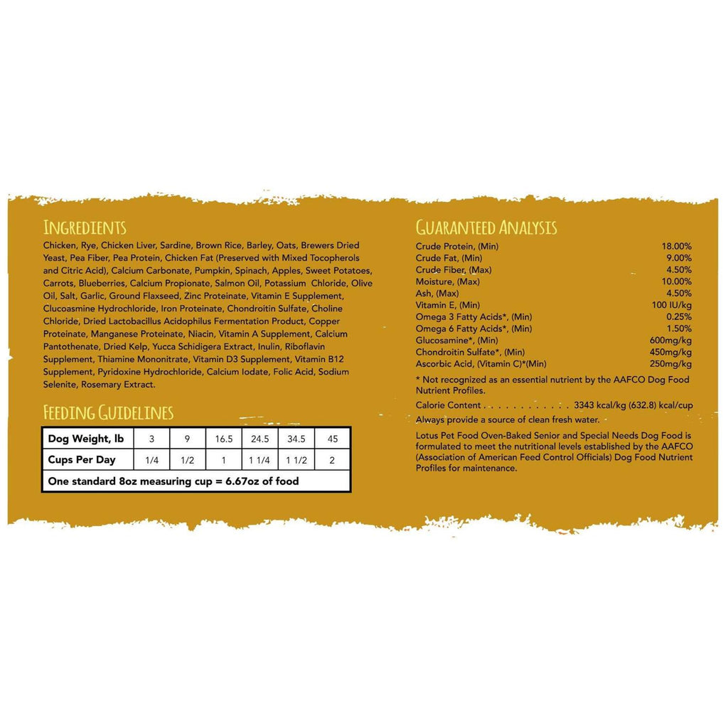 Dry Senior Dog Food G603092