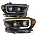 Black Sequential LED Projector Headlights X98523