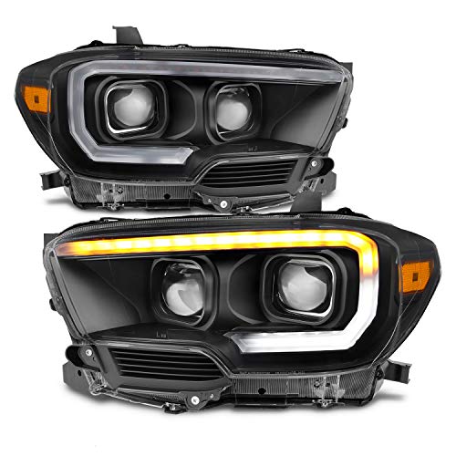 Black Sequential LED Projector Headlights X98523
