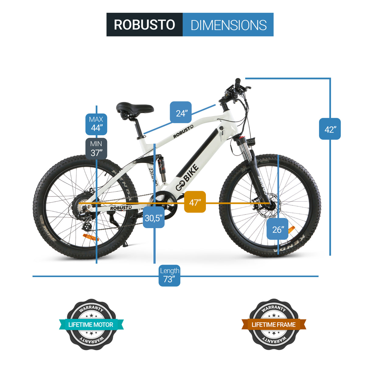 750W Motor Electric Bike with Shimano 7-Speed Gear L35102