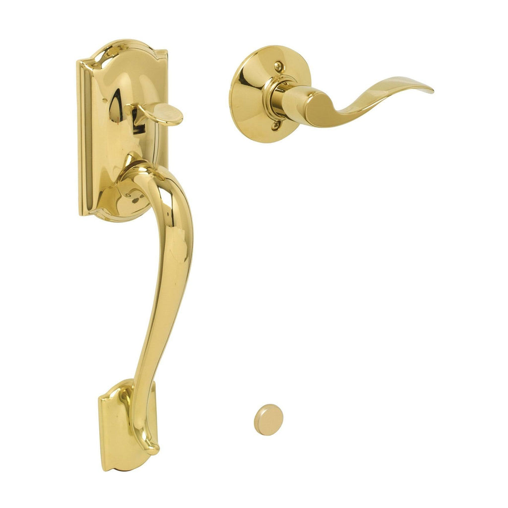 Camelot Handleset Brass J49252