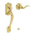 Camelot Handleset Brass J49252