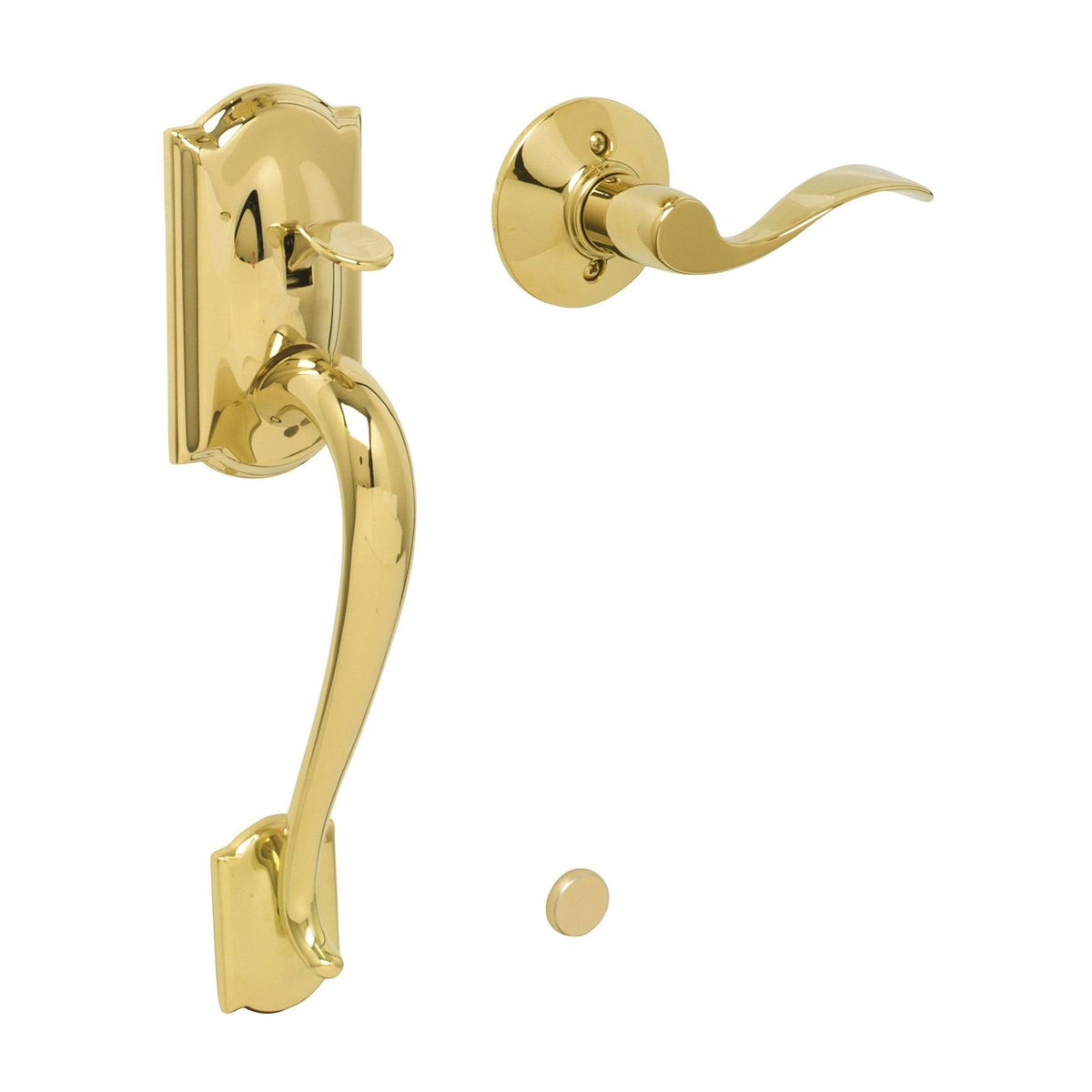 Camelot Handleset Brass J49252