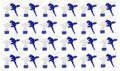 24 Blue Heavy-Duty Trigger Sprayers Y366