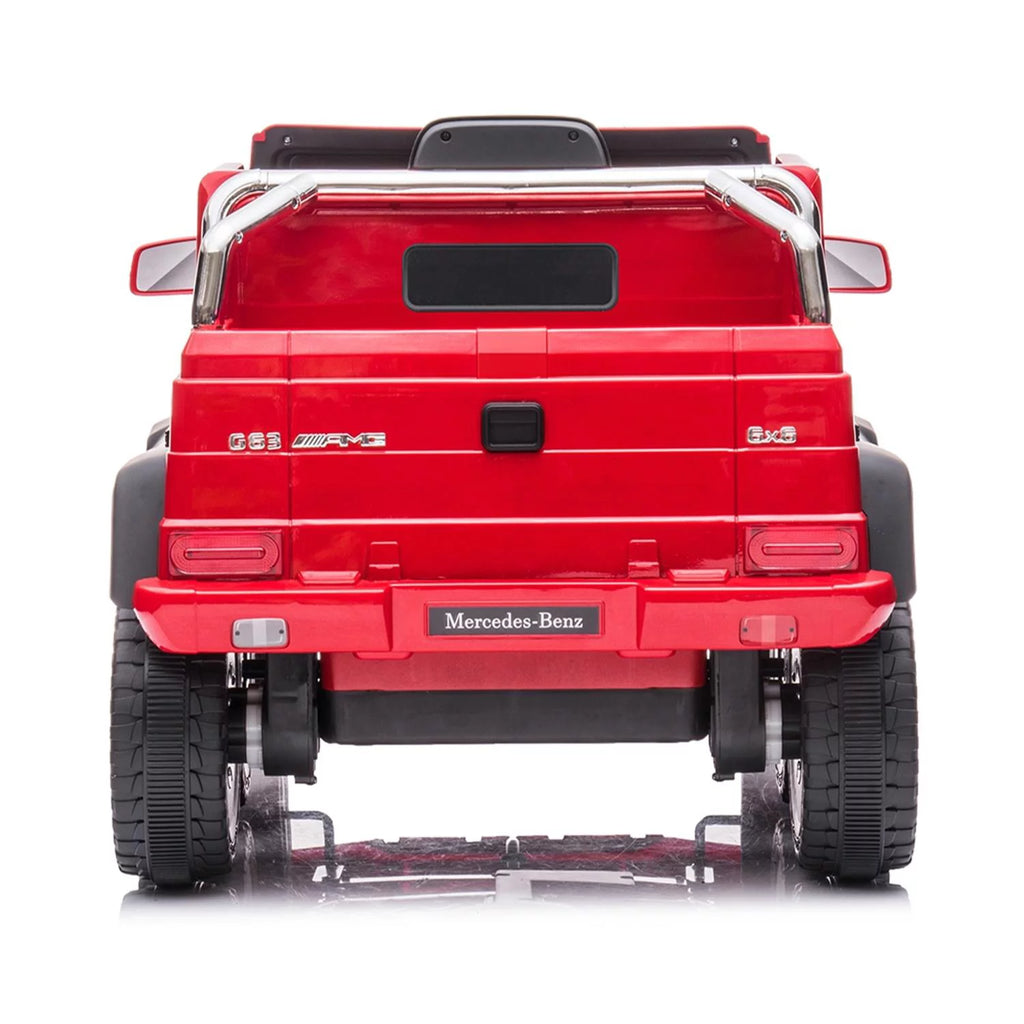24V Ride On Car with Remote and Leather Seat, Red C808974