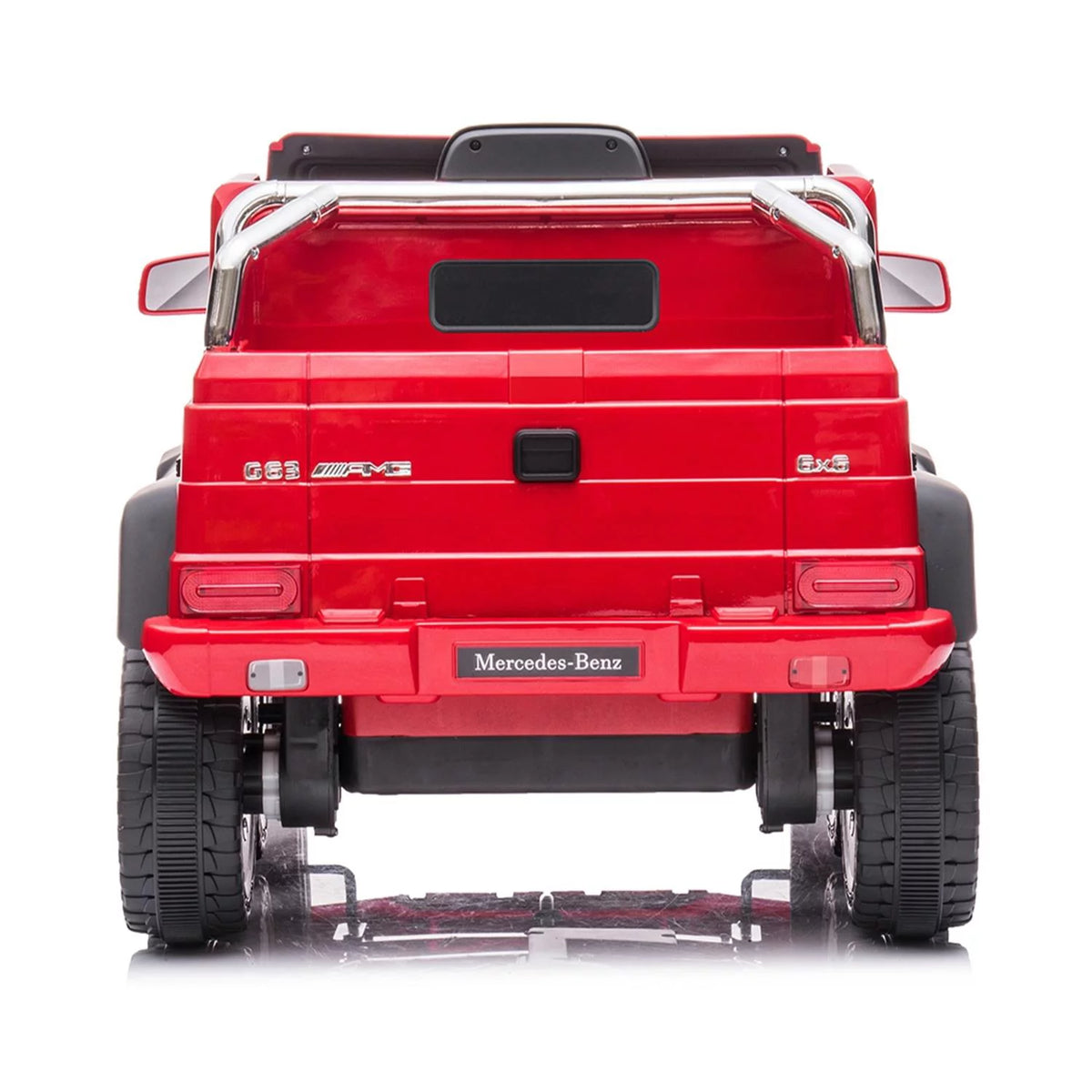 24V Ride On Car with Remote and Leather Seat, Red C808974