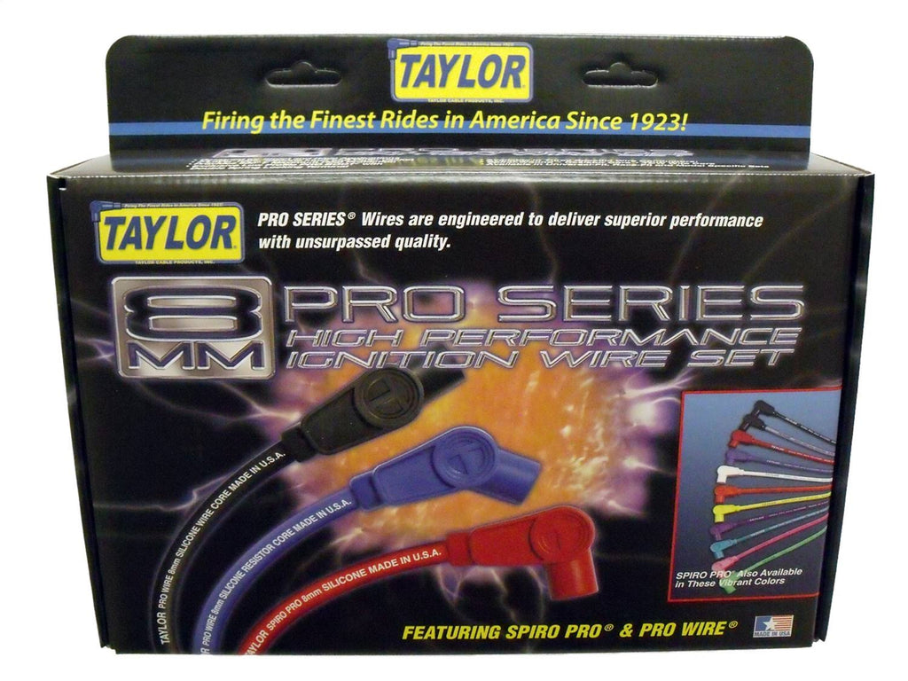 8mm Spiro-Pro Ignition Wire Set S68376