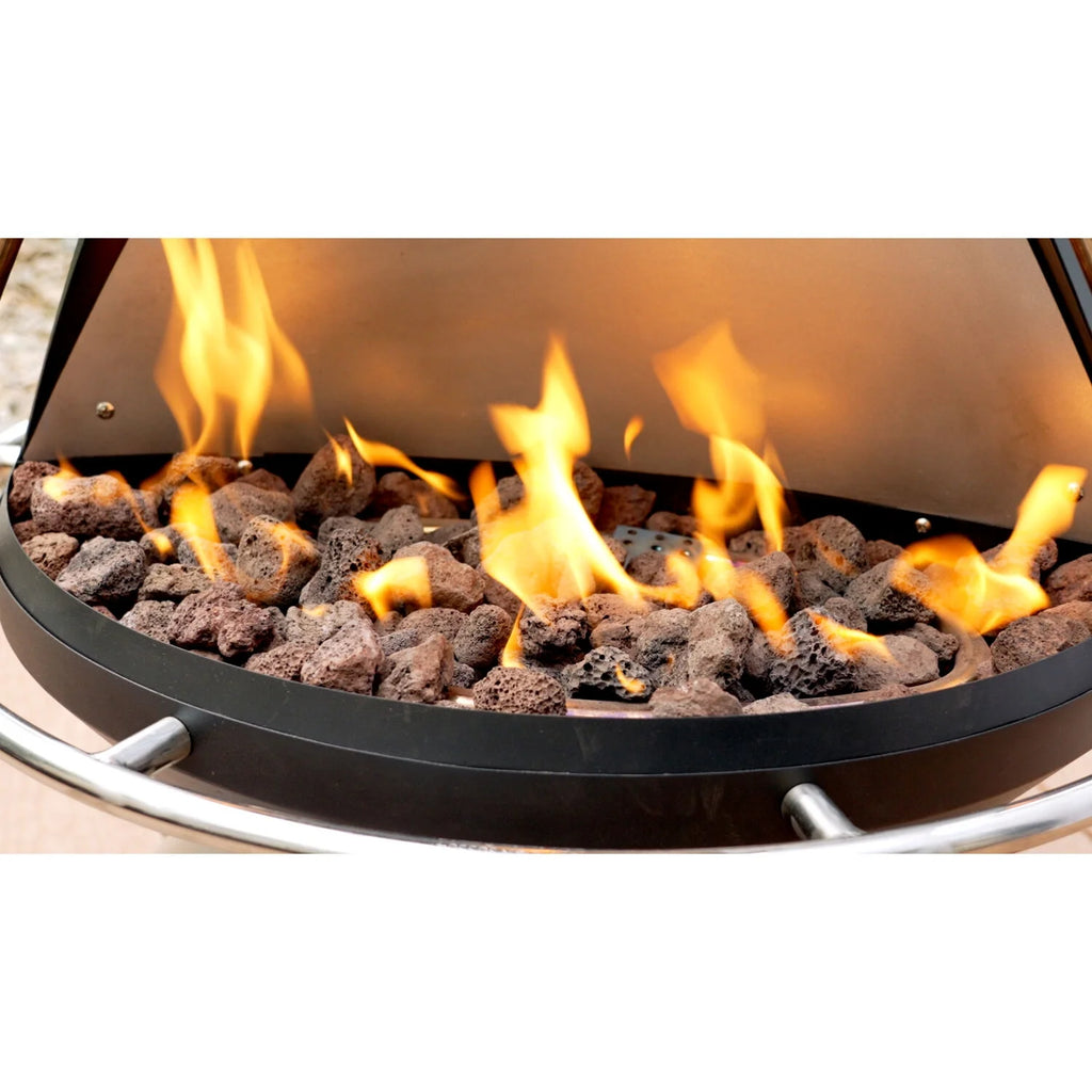 Propane Fire Pit with Tip-Over Safety Switch S456