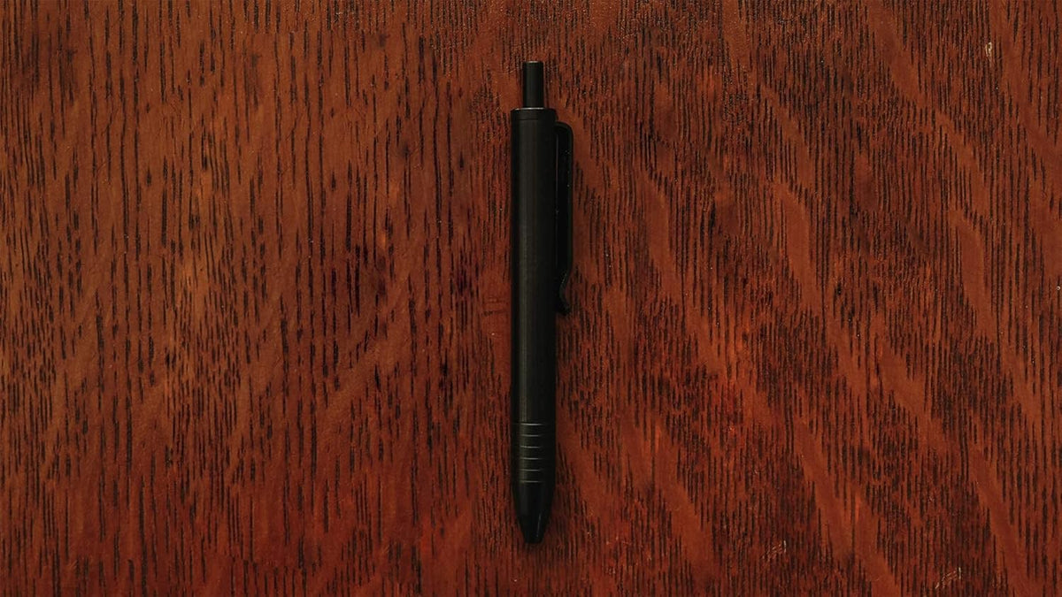 Titanium Black Mini Click Pen Pack of 2 C98563