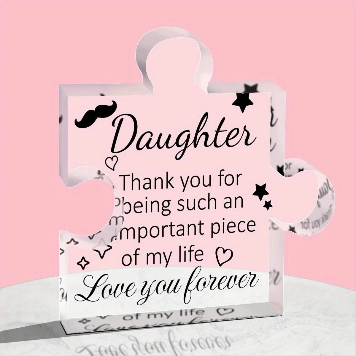 Acrylic Desk Plaque U304