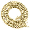 10K Yellow Gold Solid Miami Cuban Link Chain Necklace 30 Inch K6702