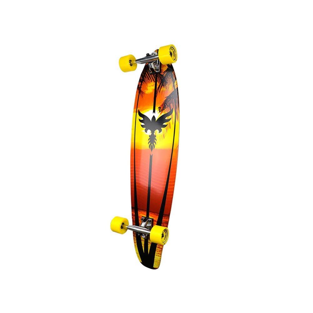 Kicktail Sunset Longboard Complete Q377