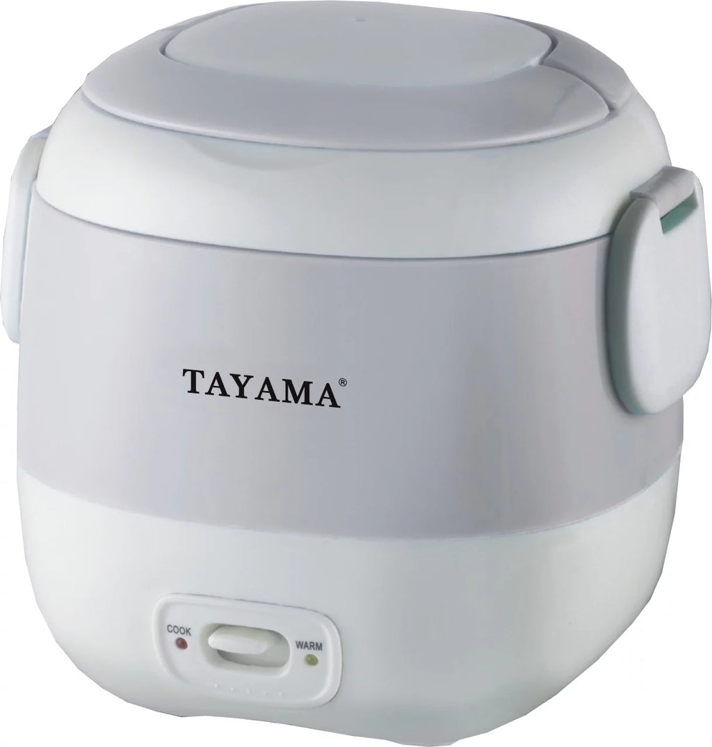 White 1.5 Cup Portable Mini Rice Cooker L610695