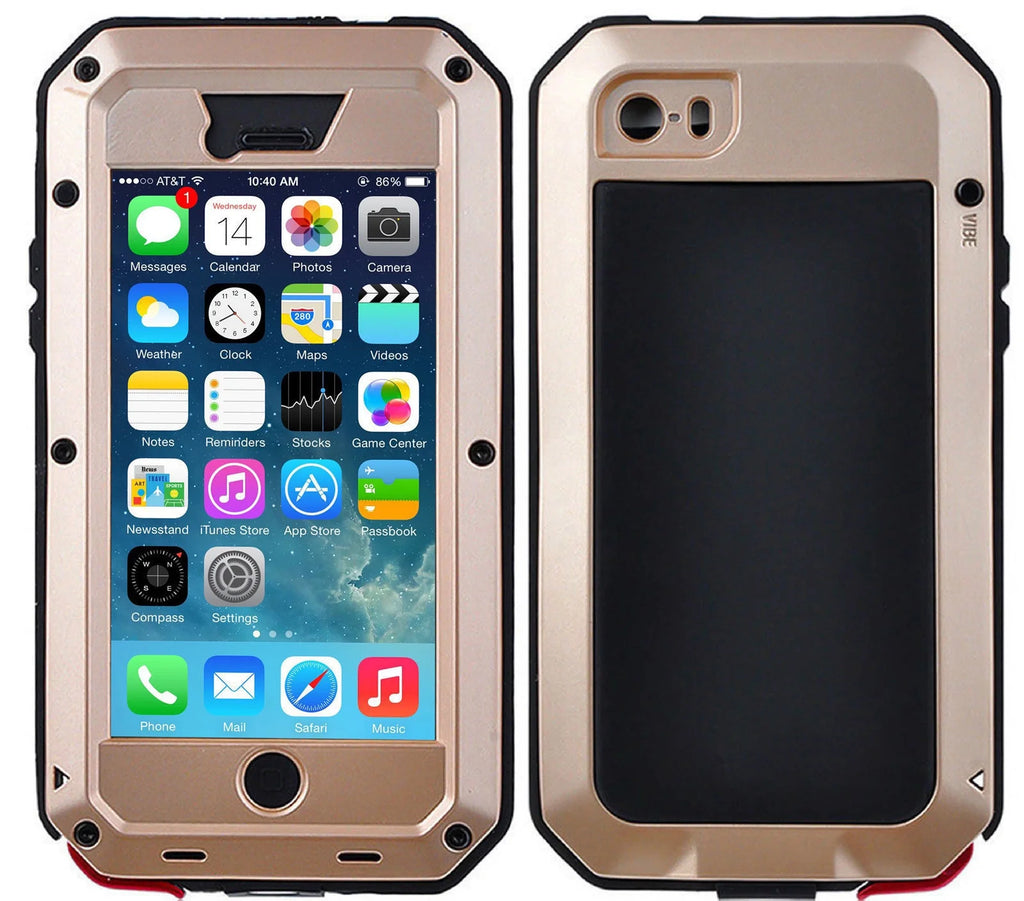 Heavy Duty Shockproof Aluminum Metal Case for iPhone 6 Plus J6616