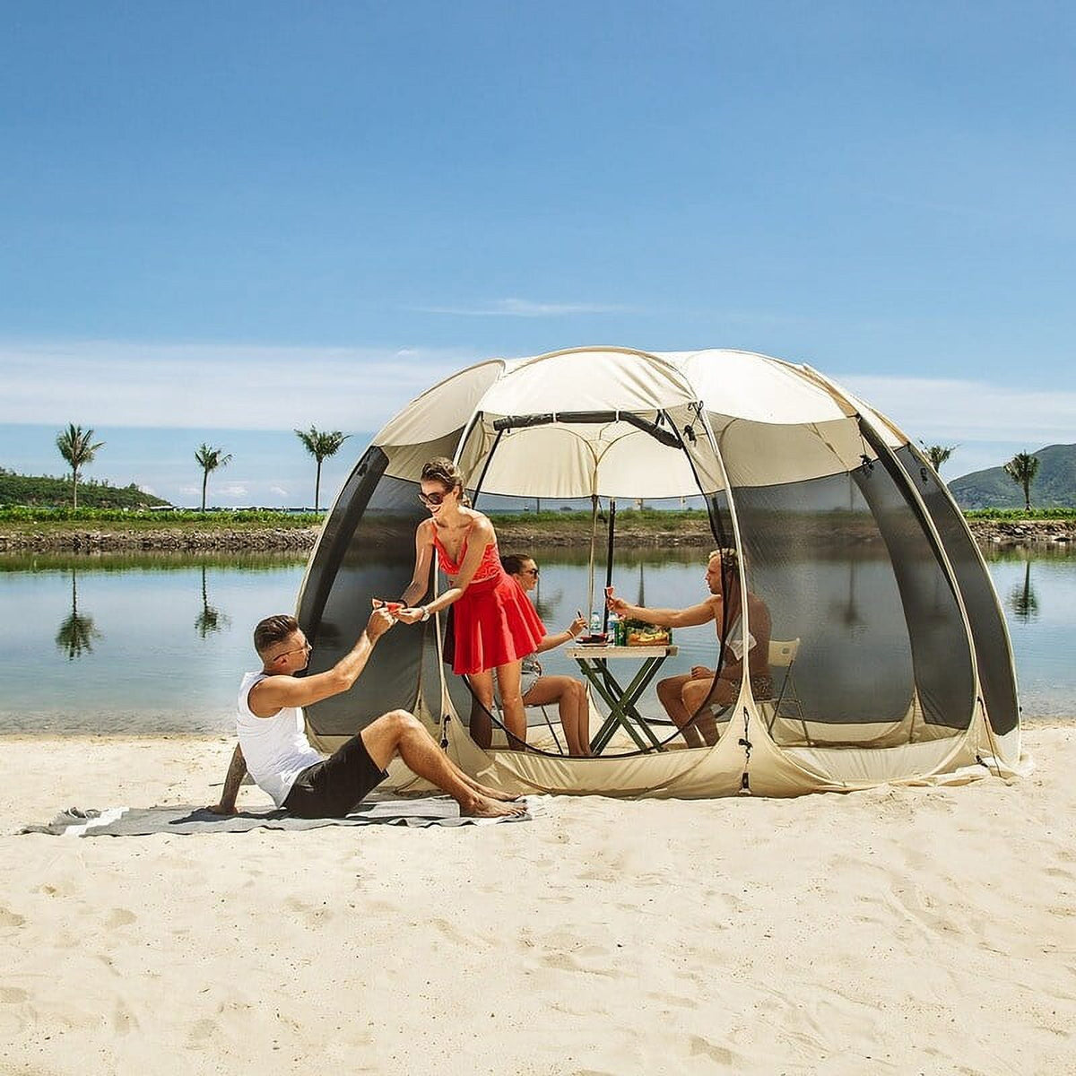 15 x 15 Outdoor Pop Up Screen Tent N524553