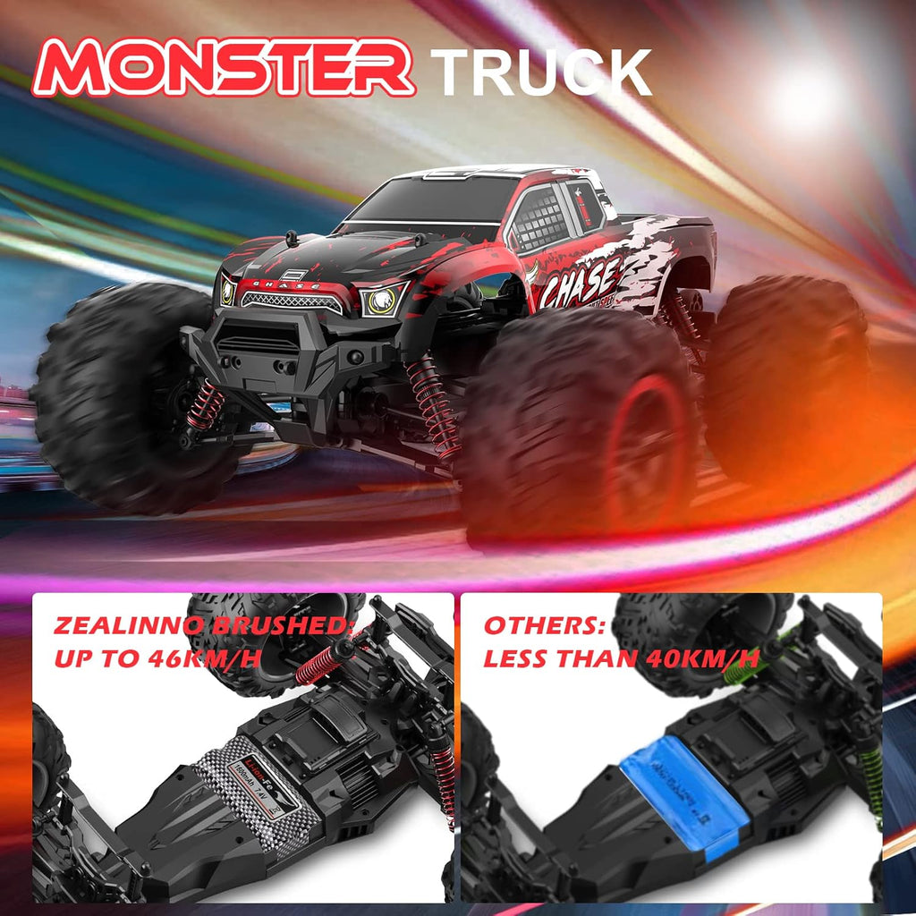 Remote Control Truck 1:10 Scale 4WD Off Road Monster Truck L4595