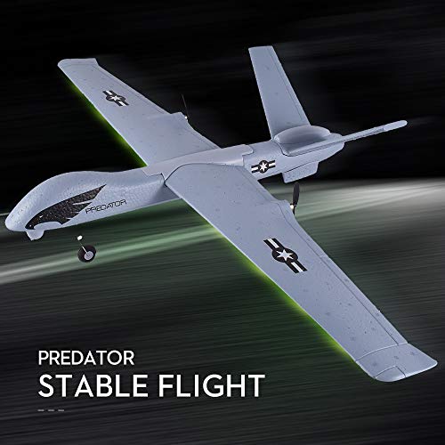 2.4Ghz 2 Channels RC Plane with 2 Batteries, Wingspan 660mm U169555