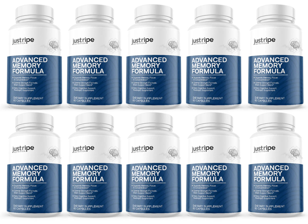10 Pack Memory Formula Supplement U116235