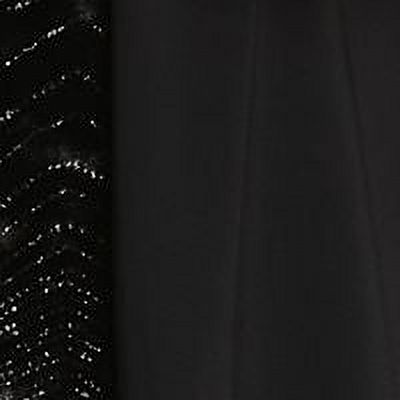 Black Beaded Sheath Dress 10 X733