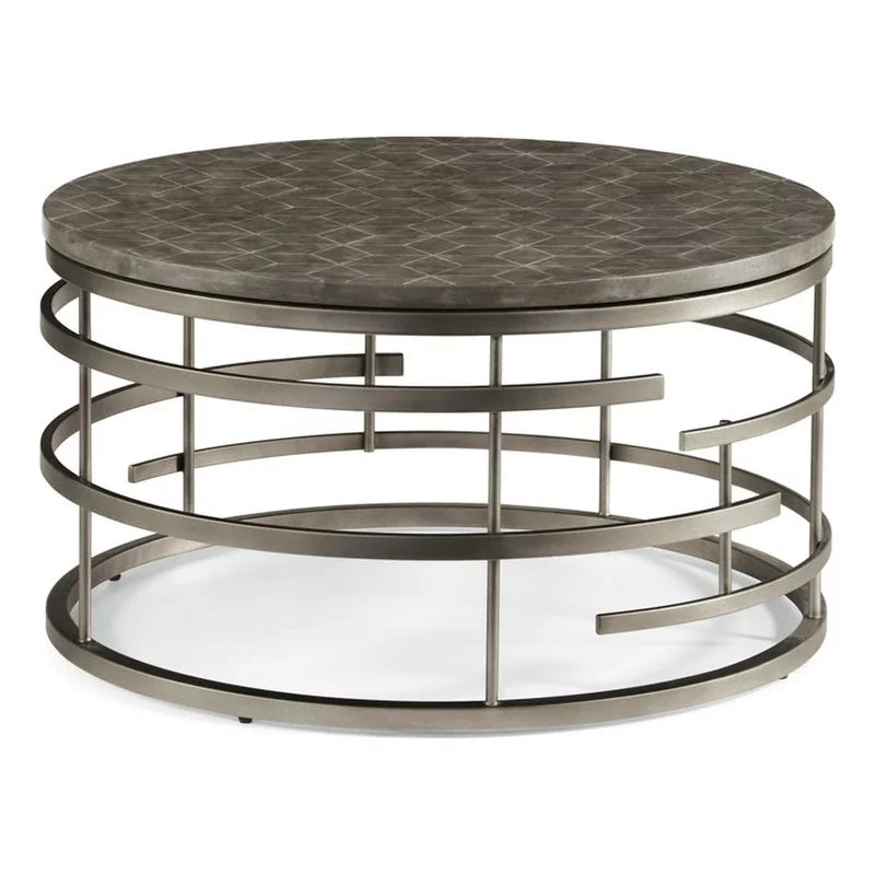 3-Piece Coffee Table Set with 2 Chairside Tables in Gray D5981