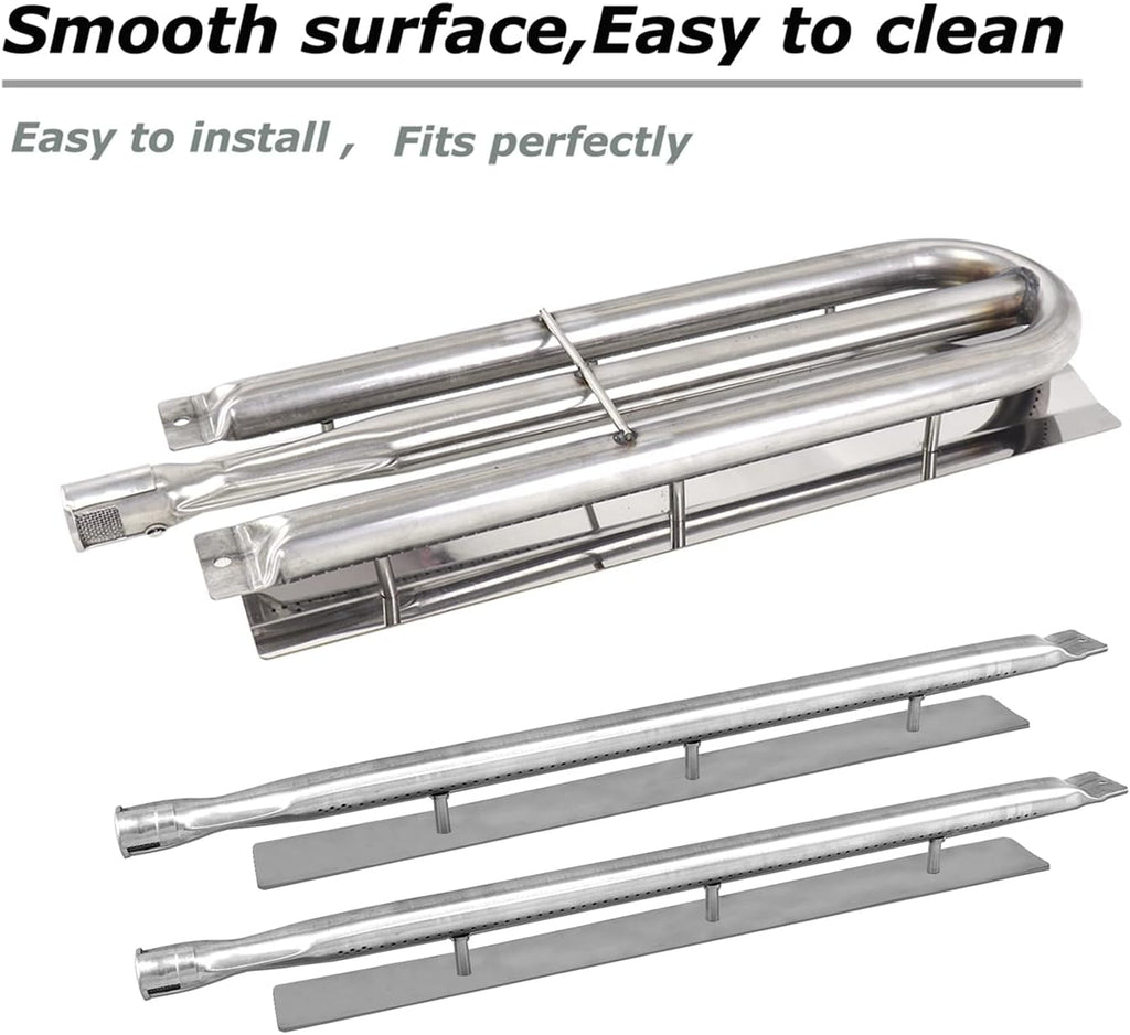 Stainless Steel Burner Tube Replacement for Gas Grill, Pack of 2 V89774