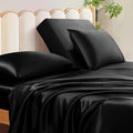 4Pcs Half Split Flex Head King Sheets Set with 14-16 Inch Deep Pockets U1003