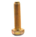 1/2 inch-13 x 2 3/4 inch Grade 8 Hex Cap Screw Alloy Steel Yellow Zinc Plated Pk 25 C747