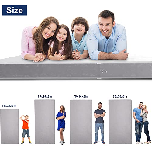 Memory Foam Camping Mattress with Storage Bag E97484