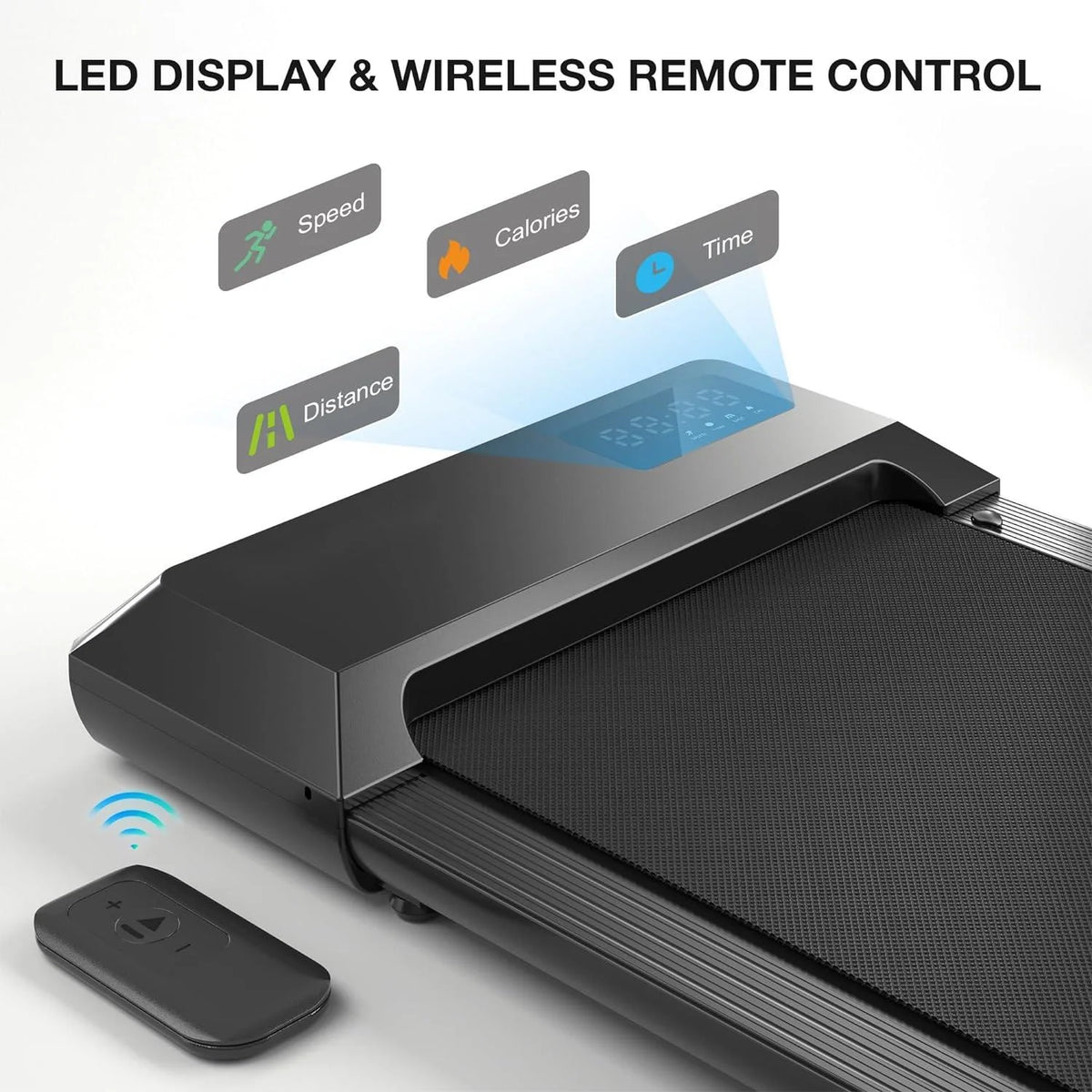 Under Desk Treadmill 2 in 1 Portable Walking Pad 2.5HP C33766