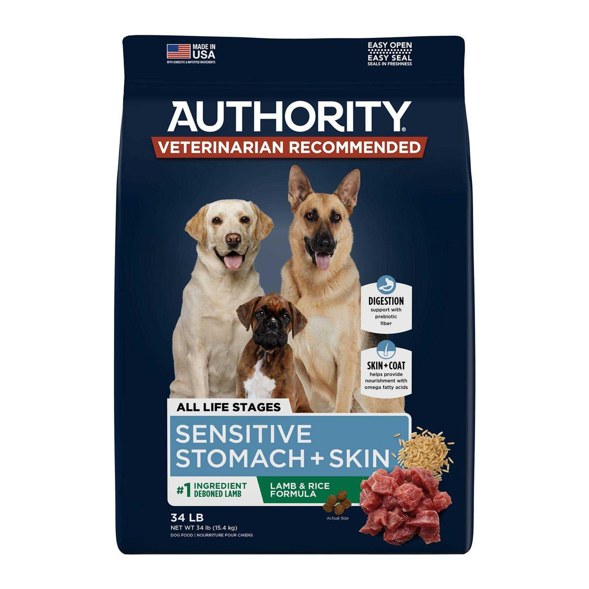 Sensitive Stomach and Skin Dry Dog Food B7007