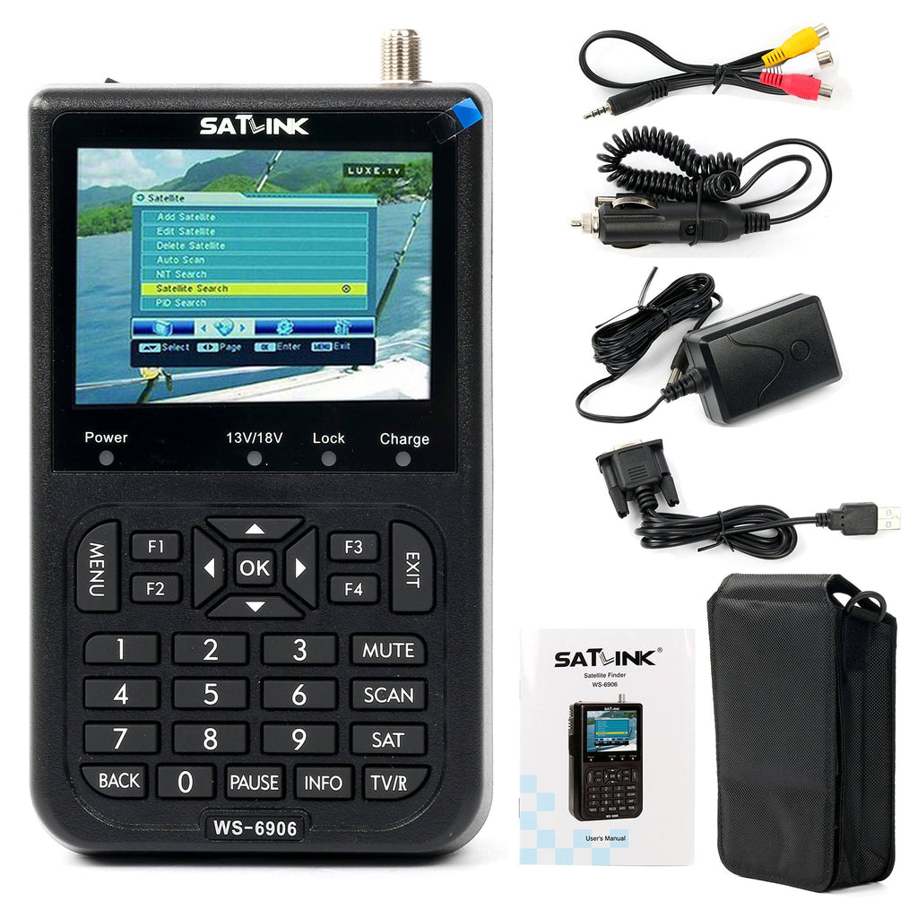 3.5 Inch Digital Satellite Signal Finder Meter P3824