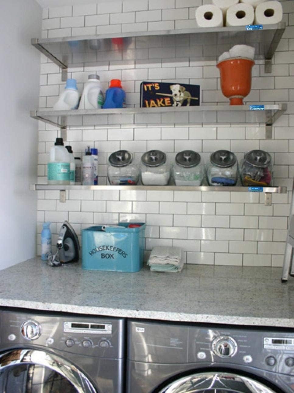Stainless Steel Wall Shelf Y958809