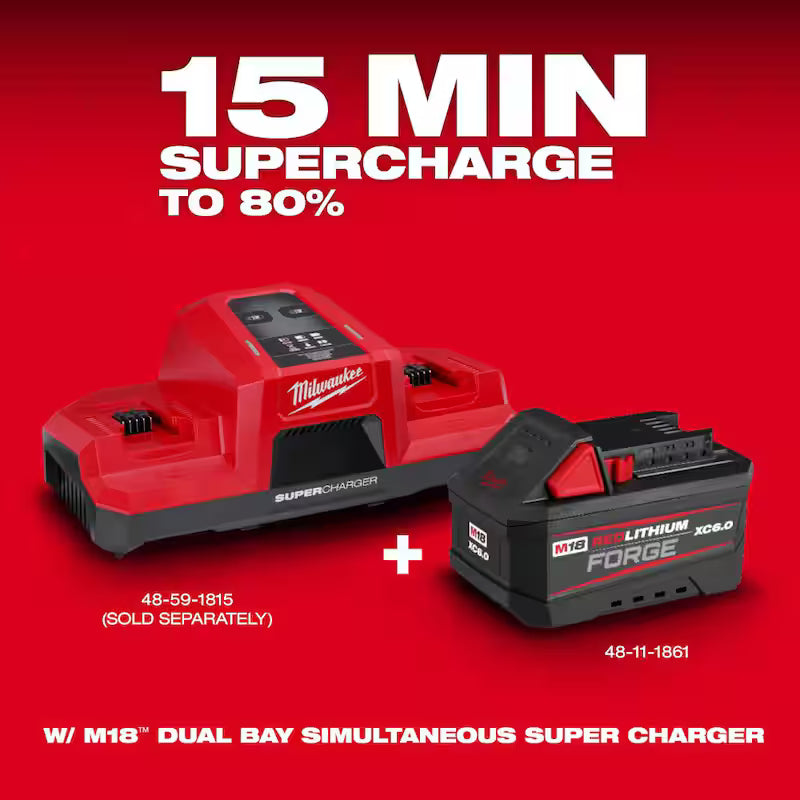 18V Lithium-Ion 6.0 Ah Battery Pack (8-Pack) B922