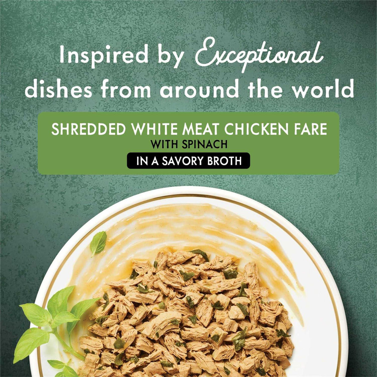 Shredded White Meat Chicken Wet Cat Food S3211