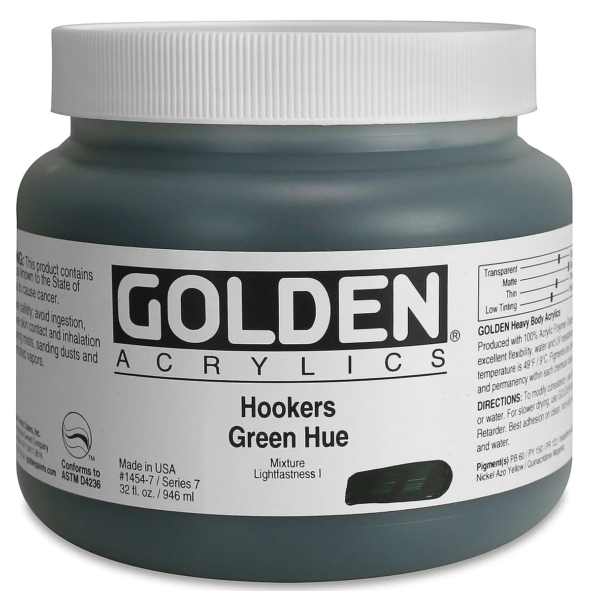 32 oz Acrylics Jar H874299