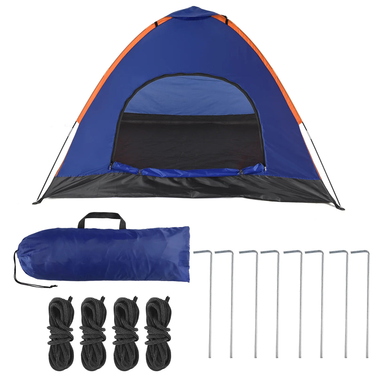 Lightweight Waterproof Camping Tent for 3-4 Persons with Rain Fly L65510
