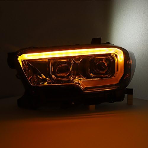 Black Sequential LED Projector Headlights X98523