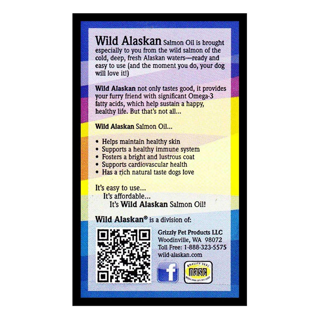 Wild Alaskan Salmon Oil Omega 3 Dog Food Supplement Y9833